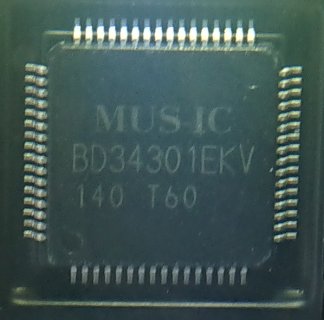 Микросхемы ЦАП ROHM bd34301ekv