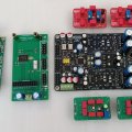 Продам собранную плату ЦАП по схеме AH-D6.1 с платой адаптера и сменными модулями 0