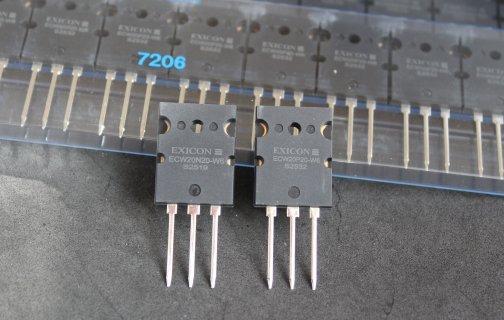 Транзисторы ​EXICON ECW20N20-W6, ECW20P20-W6